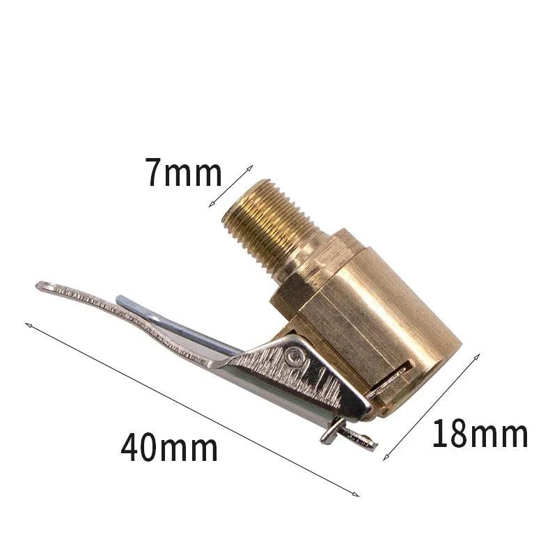 Brass Car Tire Valve Pump Nozzle Adapter – Inflator Hose - ESTEEMSO.COM