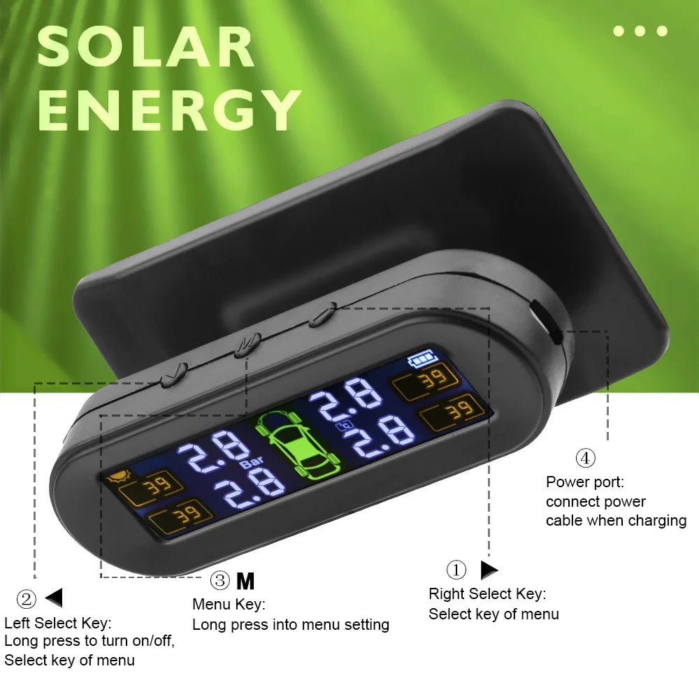 Car TPMS Sensors Tire Pressure Monitoring System Tyre On Board - ESTEEMSO.COM