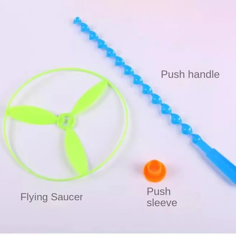 Colorful Bamboo Dragonfly Flying Toys – Hand - Push Mechanism - ESTEEMSO.COM