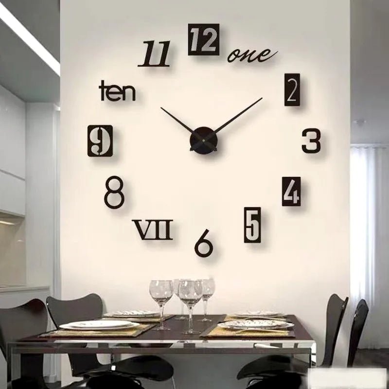 Creative Luminous Silent Wall Clock: Elegant Home Decor - ESTEEMSO.COM