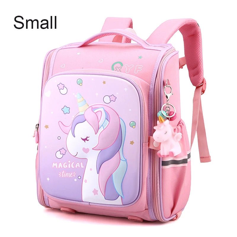 Cute Pink Unicorn Backpack for Girls - Waterproof School Bag for Kids - ESTEEMSO.COM