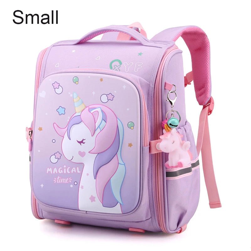 Cute Pink Unicorn Backpack for Girls - Waterproof School Bag for Kids - ESTEEMSO.COM