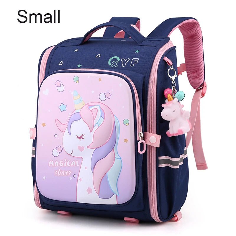 Cute Pink Unicorn Backpack for Girls - Waterproof School Bag for Kids - ESTEEMSO.COM