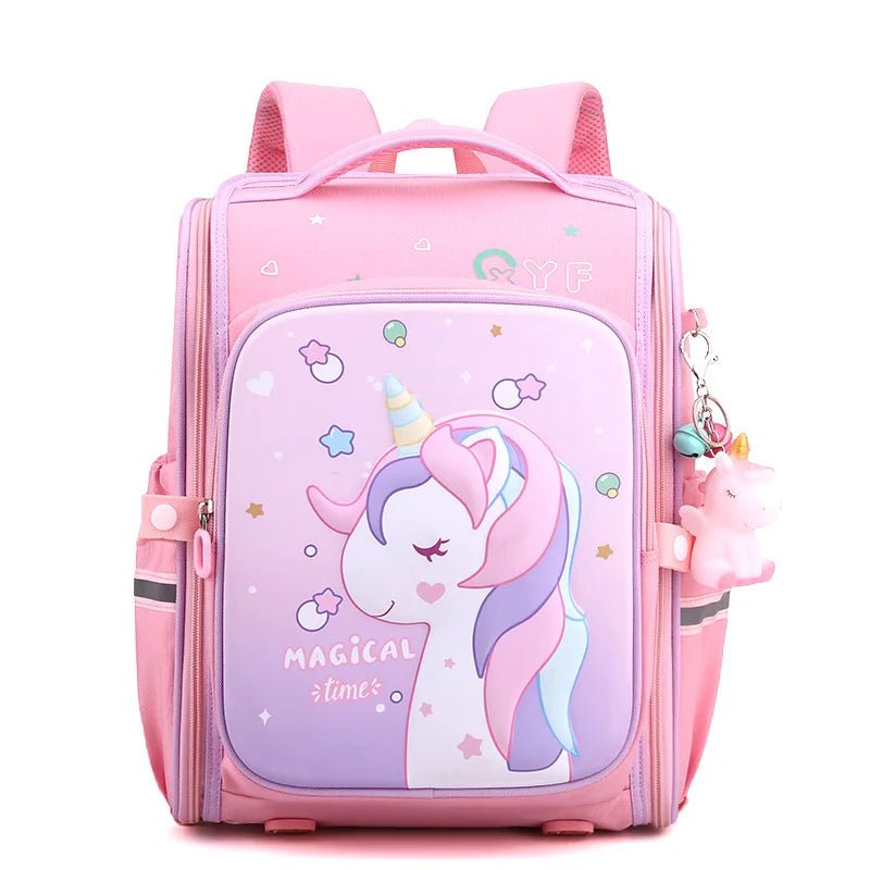 Cute Pink Unicorn Backpack for Girls - Waterproof School Bag for Kids - ESTEEMSO.COM