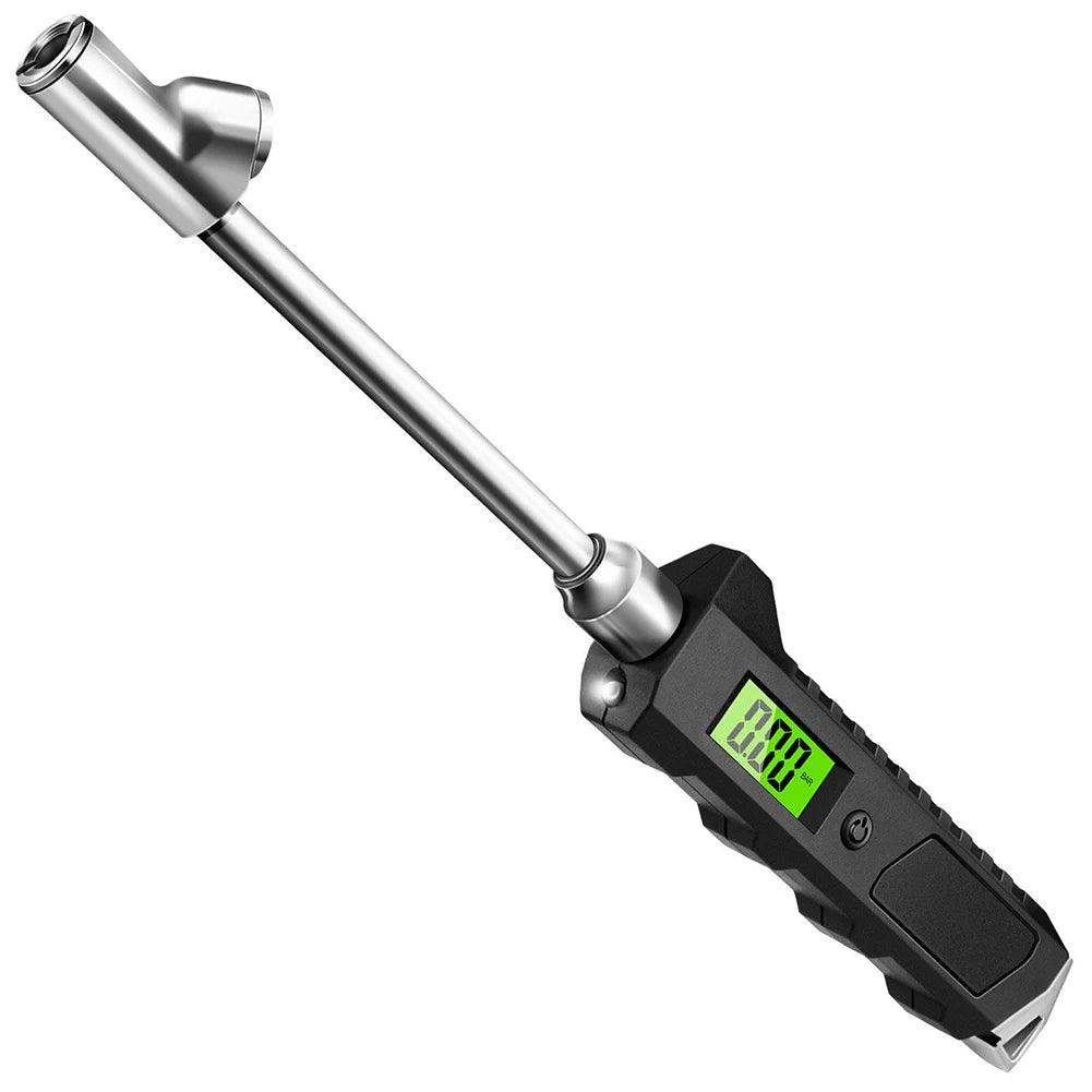 Digital Dual - Head Tire Pressure Gauge – 230 PSI Stainless Steel - ESTEEMSO.COM