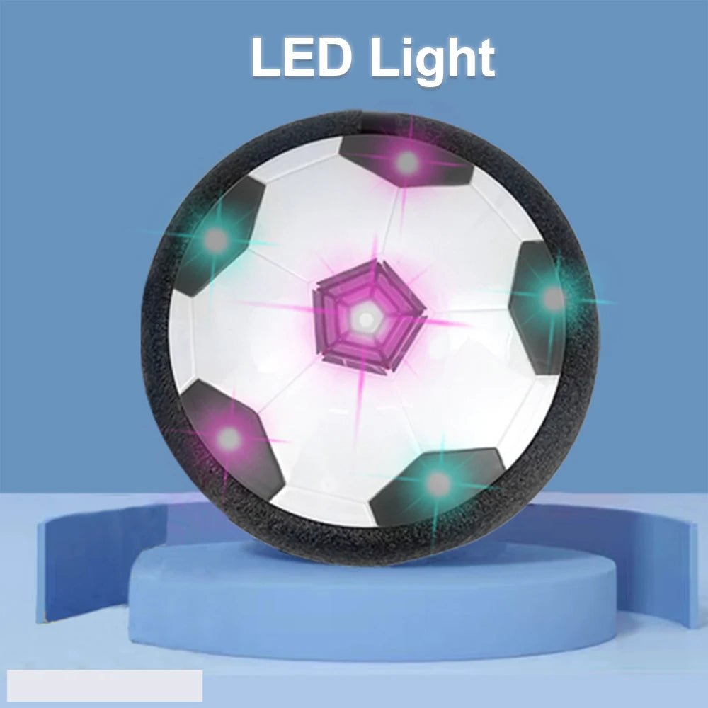 Electric Floating Soccer Ball Toy – LED Light, Music, Hovering Design - ESTEEMSO.COM