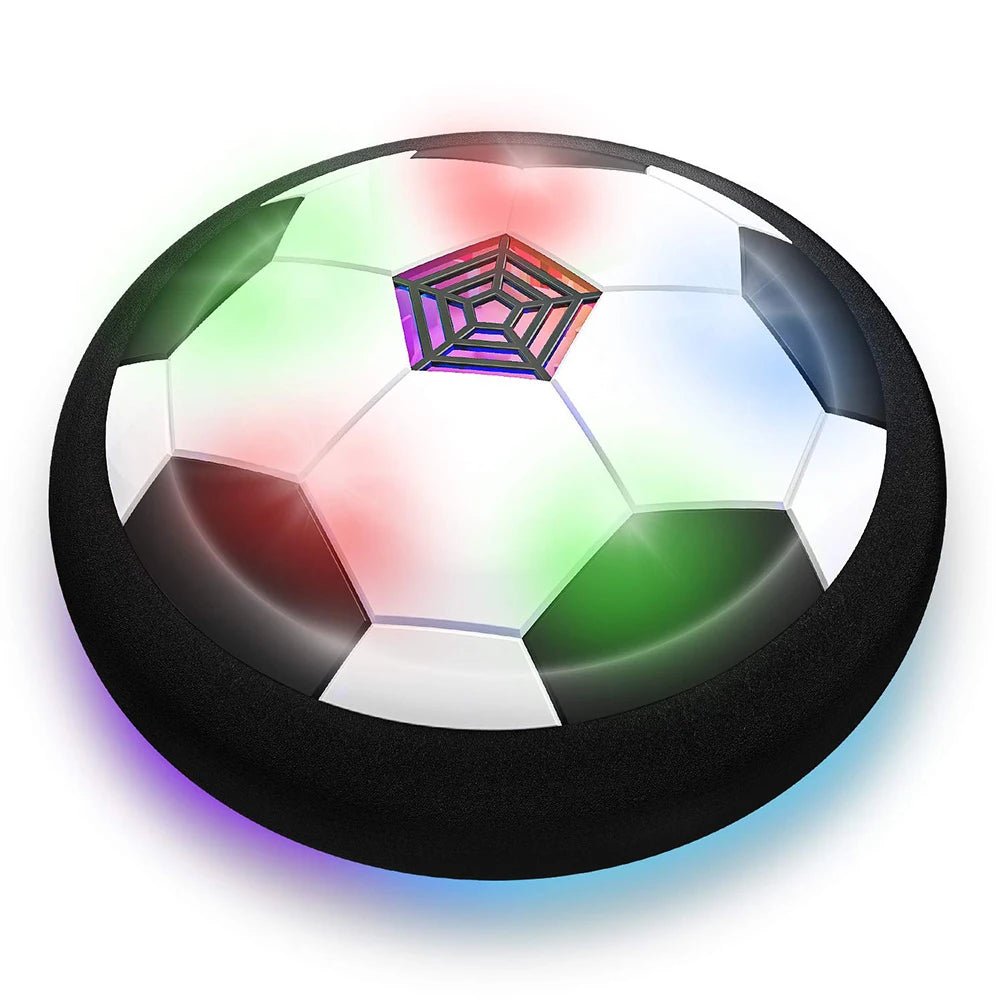 Electric Floating Soccer Ball Toy – LED Light, Music, Hovering Design - ESTEEMSO.COM