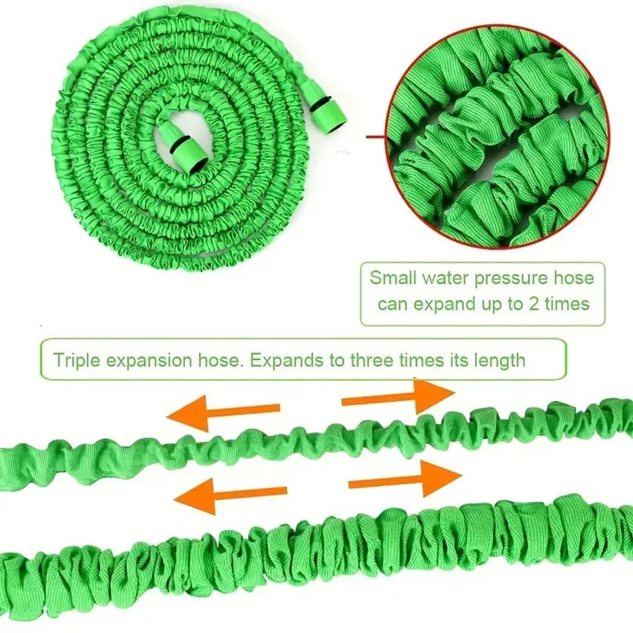 Expandable Magic Hose – Lightweight, Durable, 7 Spray Functions - ESTEEMSO.COM