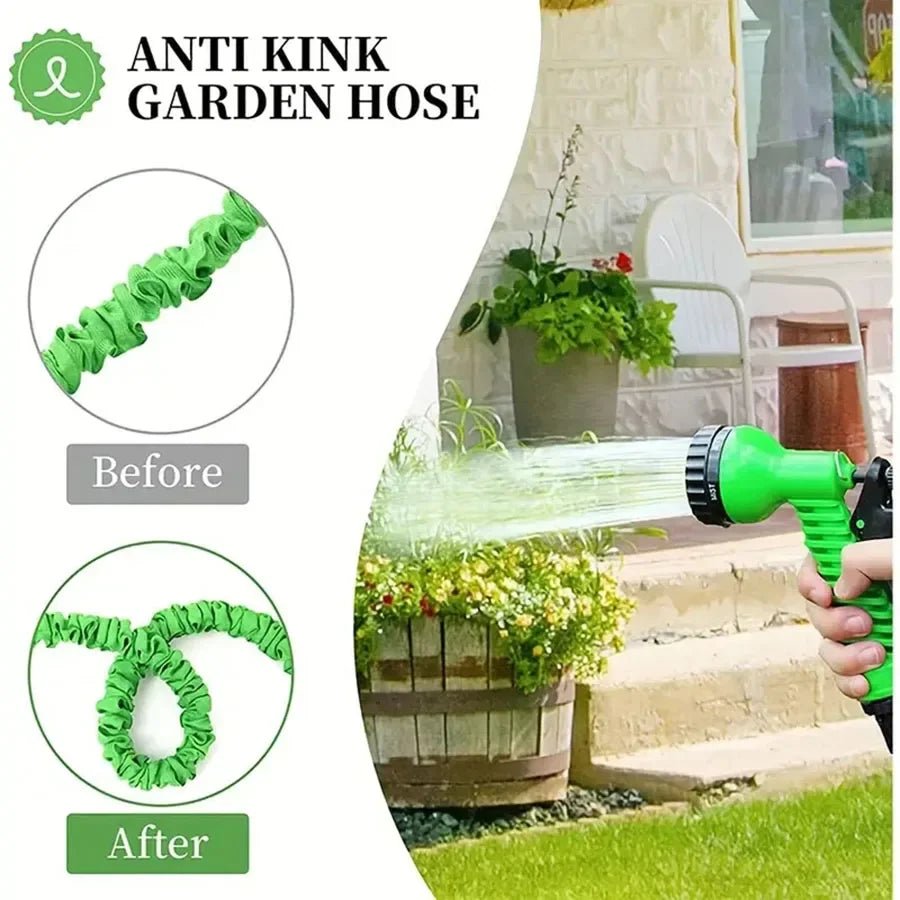 Expandable Magic Hose – Lightweight, Durable, 7 Spray Functions - ESTEEMSO.COM