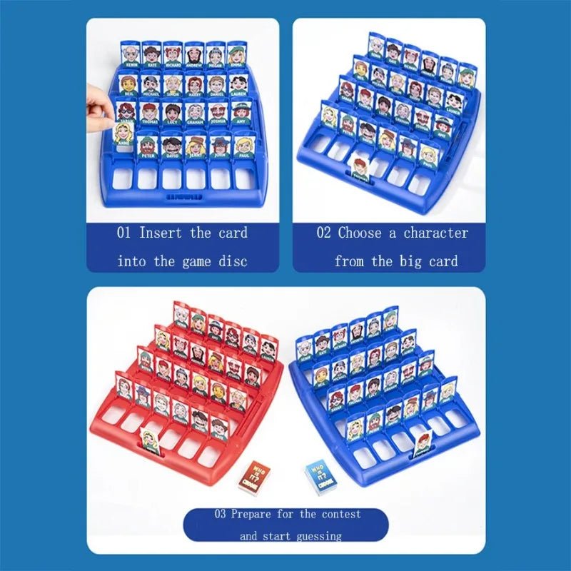 Head Game – Logical Thinking Puzzle Toy, Guess Who I Am Board Game for Kids - ESTEEMSO.COM