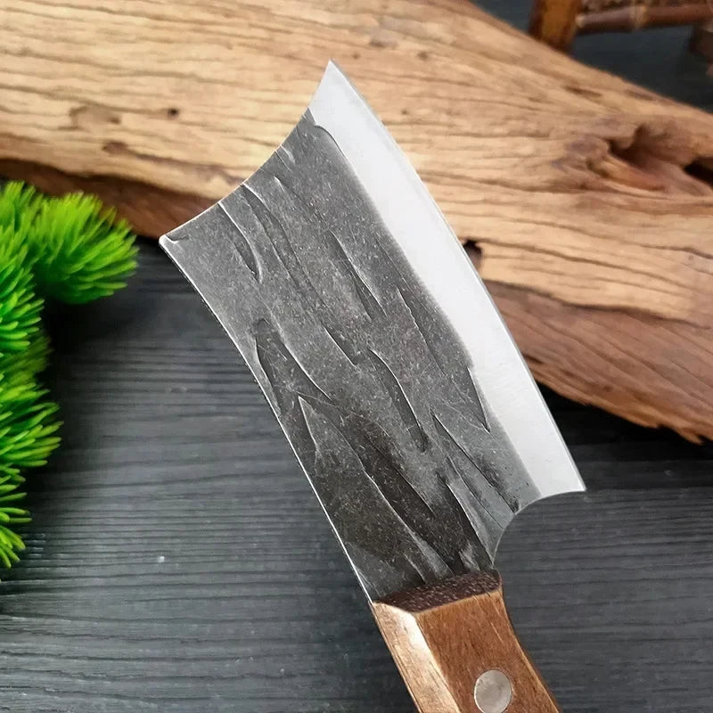 Kitchen Chef Knives Handmade Forged Boning Knife Meat Cleaver Stainless Steel - ESTEEMSO.COM