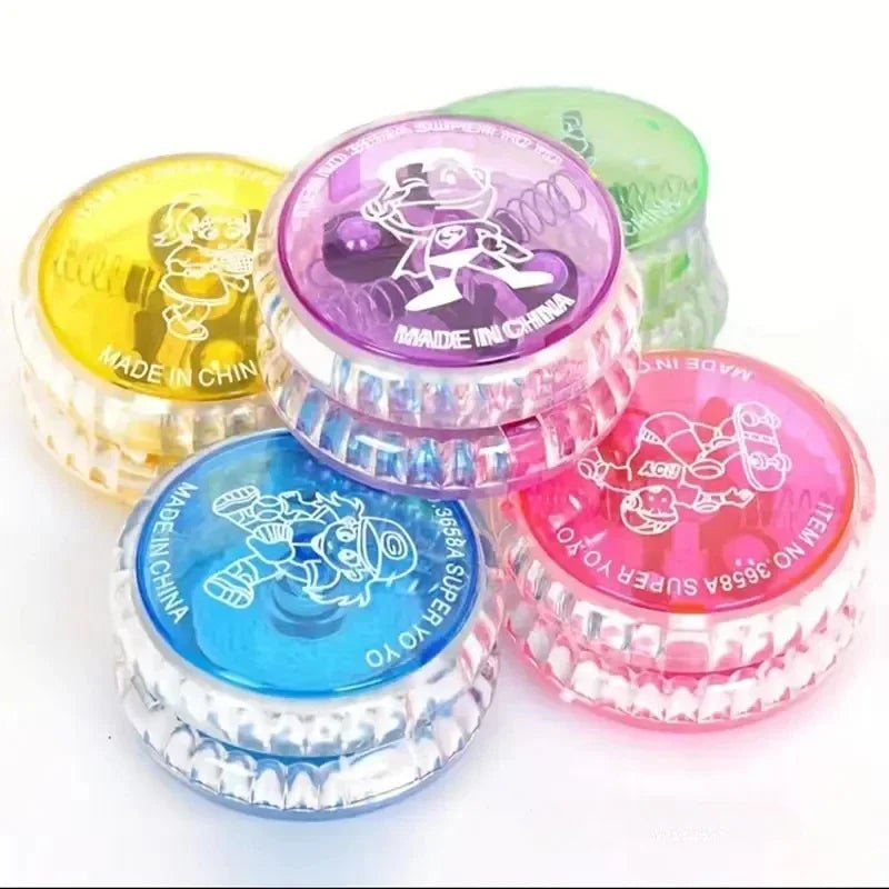 LED Flashing Yo - Yo Ball – Luminous, Durable Plastic, Improves Coordination - ESTEEMSO.COM