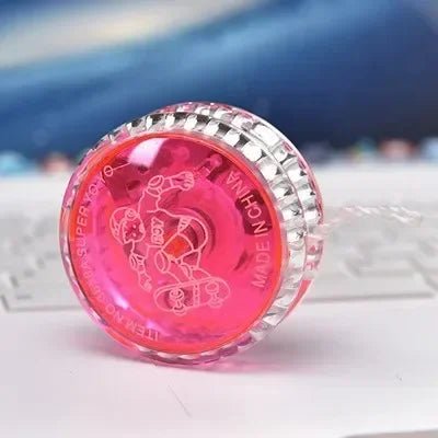 LED Flashing Yo - Yo Ball – Luminous, Durable Plastic, Improves Coordination - ESTEEMSO.COM