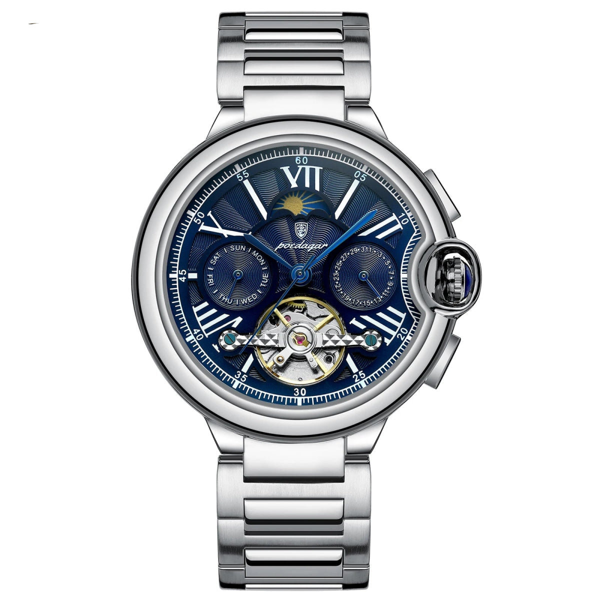 Luxury Man Watch Tourbillon Automatic Mechanical Men Watch - ESTEEMSO.COM