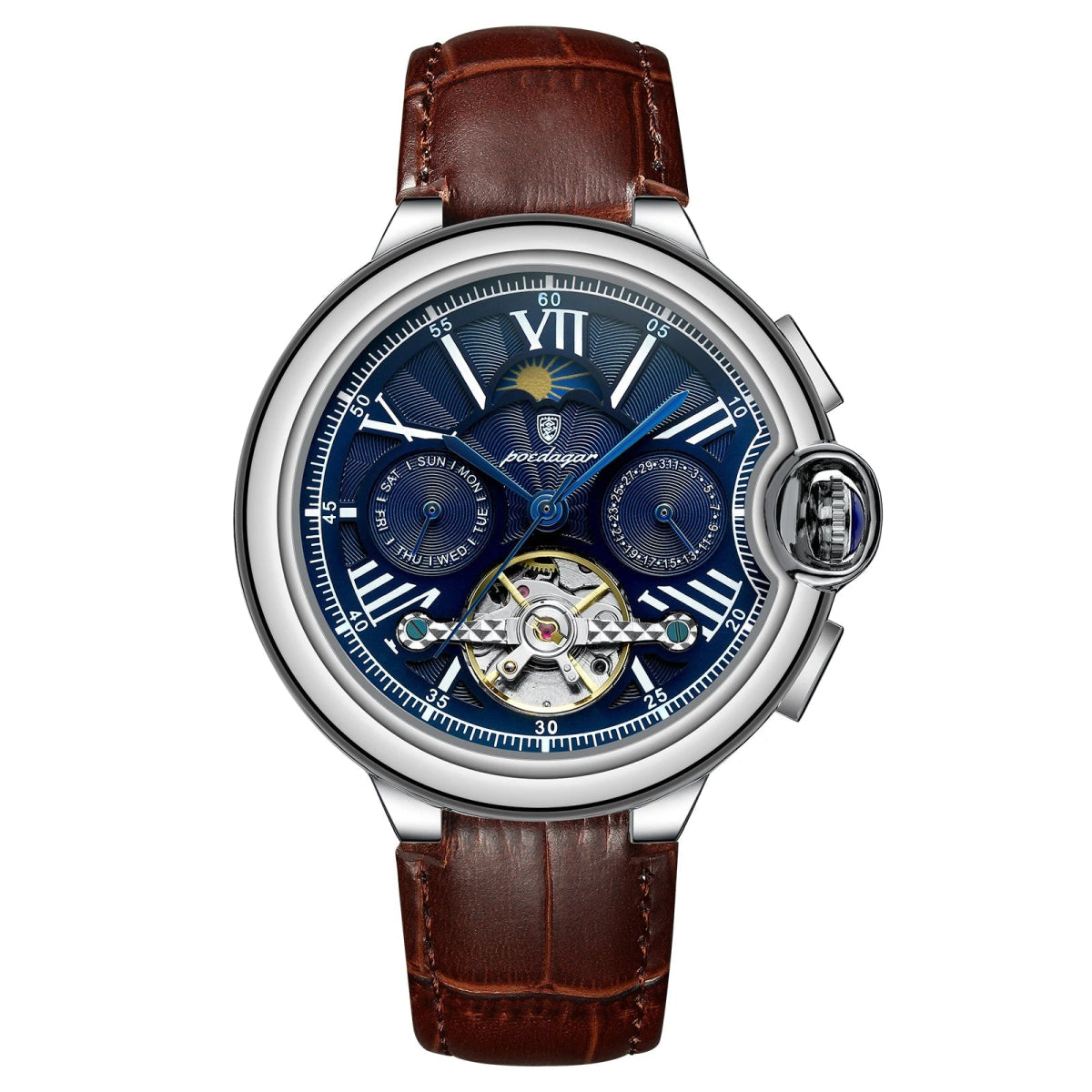 Luxury Man Watch Tourbillon Automatic Mechanical Men Watch - ESTEEMSO.COM