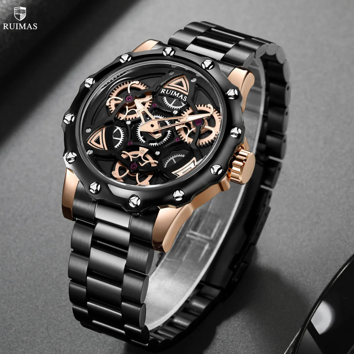 Men's Business Quartz Watch – Stainless Steel Band, Chronograph - ESTEEMSO.COM