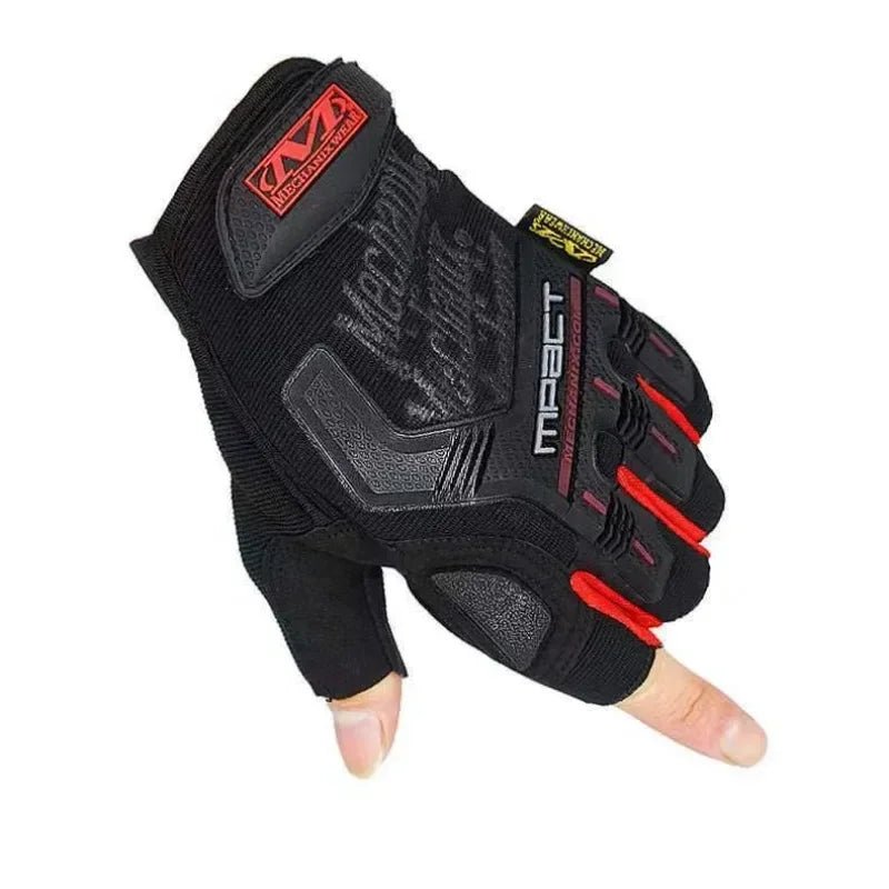 Outdoor Riding Motorcycle Super Seal Technician Tactical Half - finger - ESTEEMSO.COM