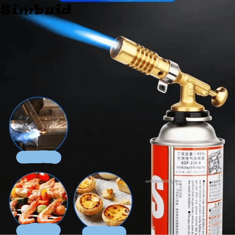 Portable Gas Burner Welding Torch – Copper Aluminum Alloy - ESTEEMSO.COM