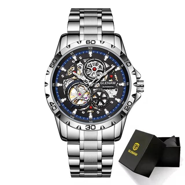 Skeleton Men's Watch Luxury Automatic Mechanical Watches - ESTEEMSO.COM