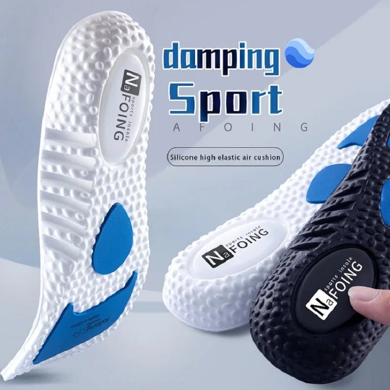 Sport Insoles for Shoes Sole Shock Absorption Deodorant Breathable - ESTEEMSO.COM