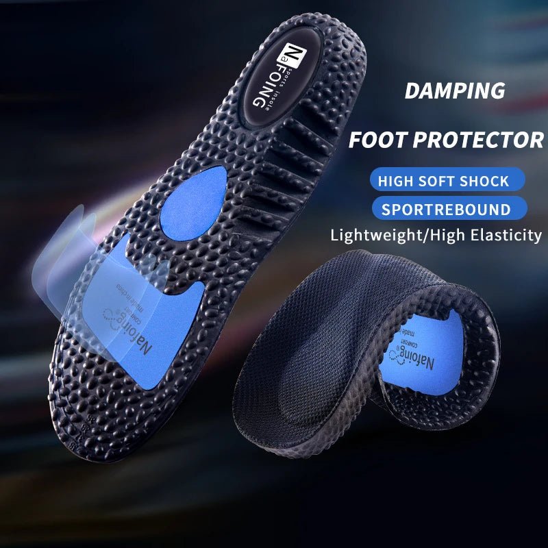 Sport Insoles for Shoes Sole Shock Absorption Deodorant Breathable - ESTEEMSO.COM