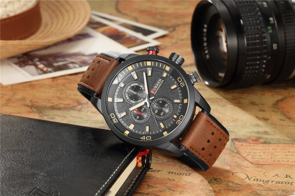 Sport man clock military army business wrist quartz male luxury gift watch - ESTEEMSO.COM