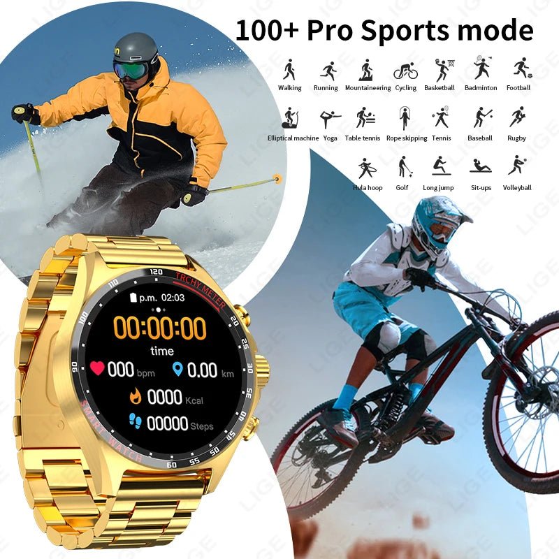 Sports GPS Smart Watch Men Bluetooth Call HD Smartwatch - ESTEEMSO.COM