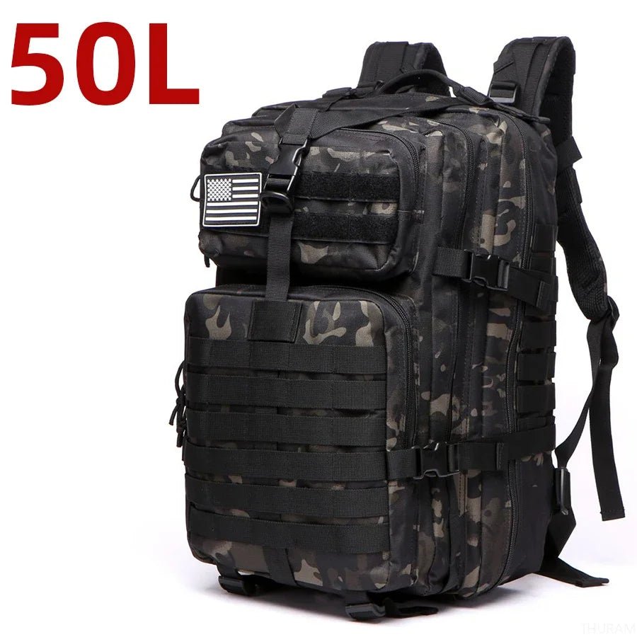 Sturdy Nylon Waterproof Tactical Backpack - ESTEEMSO.COM