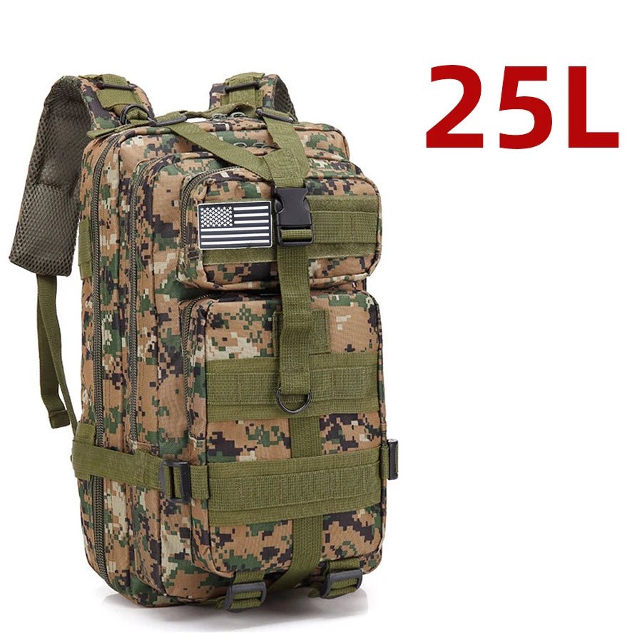 Sturdy Nylon Waterproof Tactical Backpack - ESTEEMSO.COM