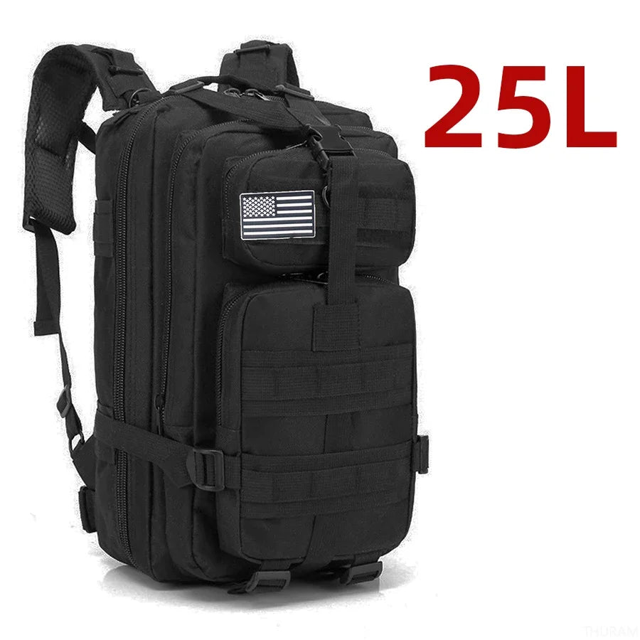 Sturdy Nylon Waterproof Tactical Backpack - ESTEEMSO.COM