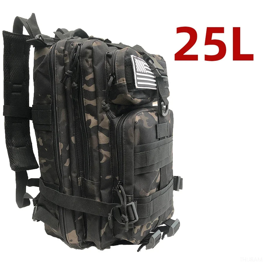 Sturdy Nylon Waterproof Tactical Backpack - ESTEEMSO.COM