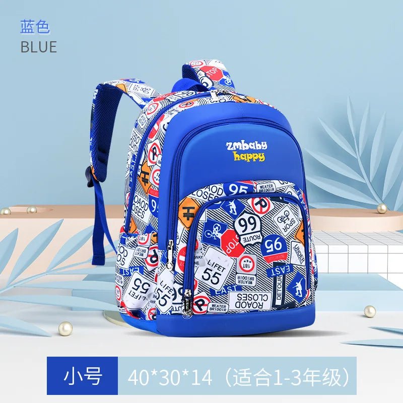 Waterproof Children's School Bags - Orthopedic Backpack for Boys and Girls - ESTEEMSO.COM