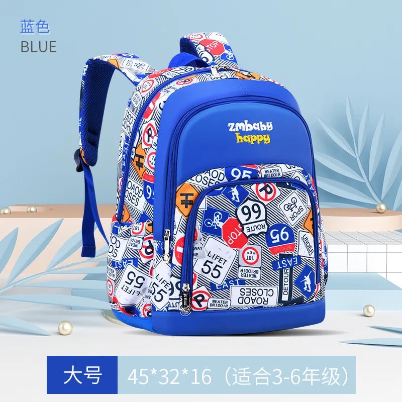 Waterproof Children's School Bags - Orthopedic Backpack for Boys and Girls - ESTEEMSO.COM